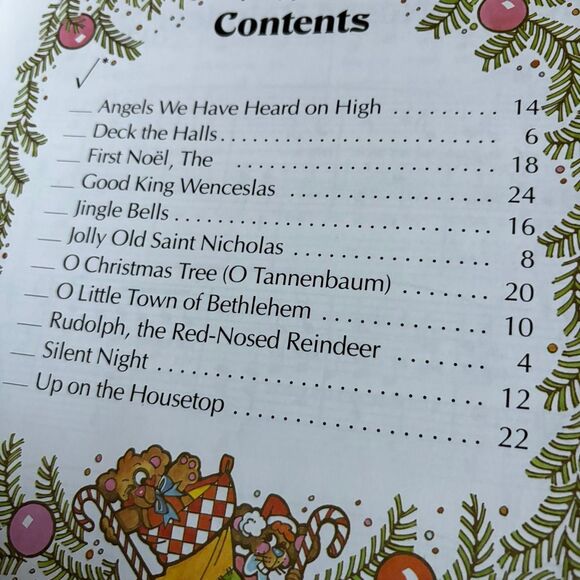 Bastien Piano Basics Popular Christmas Songs Level 1 Piano Music Book - Picture 2 of 7